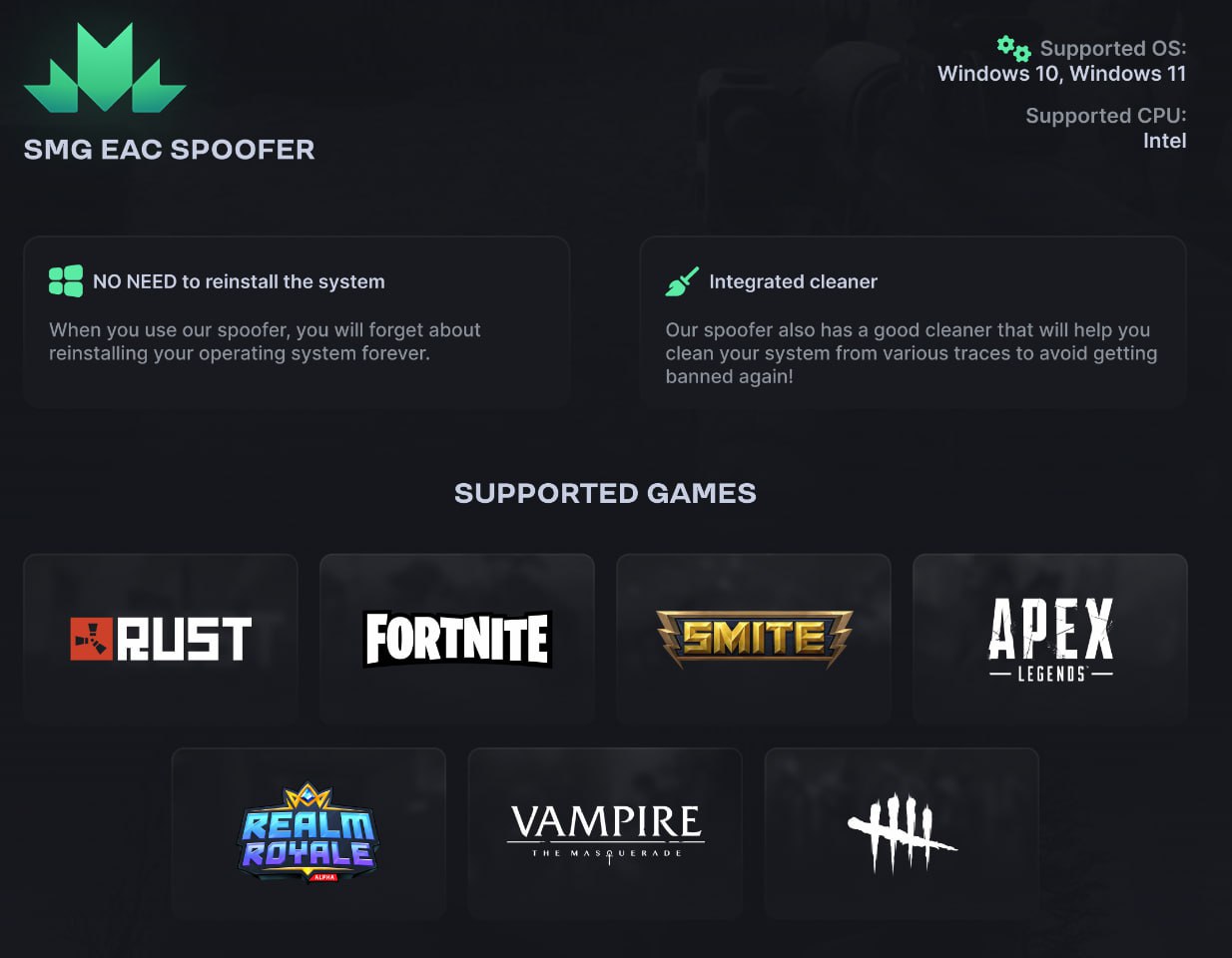 HWID SPOOFERS